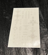 Afbeelding in Gallery-weergave laden, Gardenia moroccan inspired tattoos