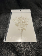 Afbeelding in Gallery-weergave laden, Gardenia tattoo Peony triangle
